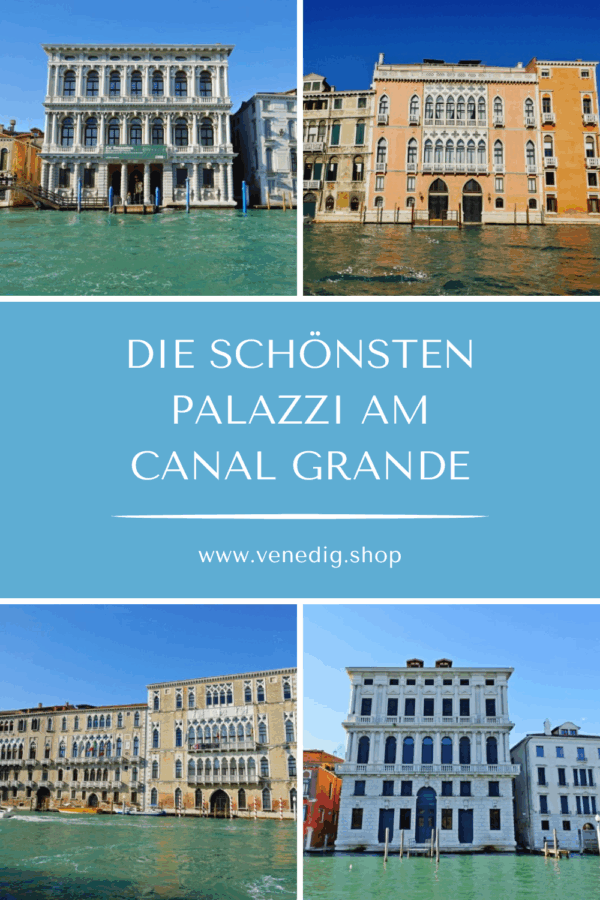 Die schönsten Palazzi am Canal Grande